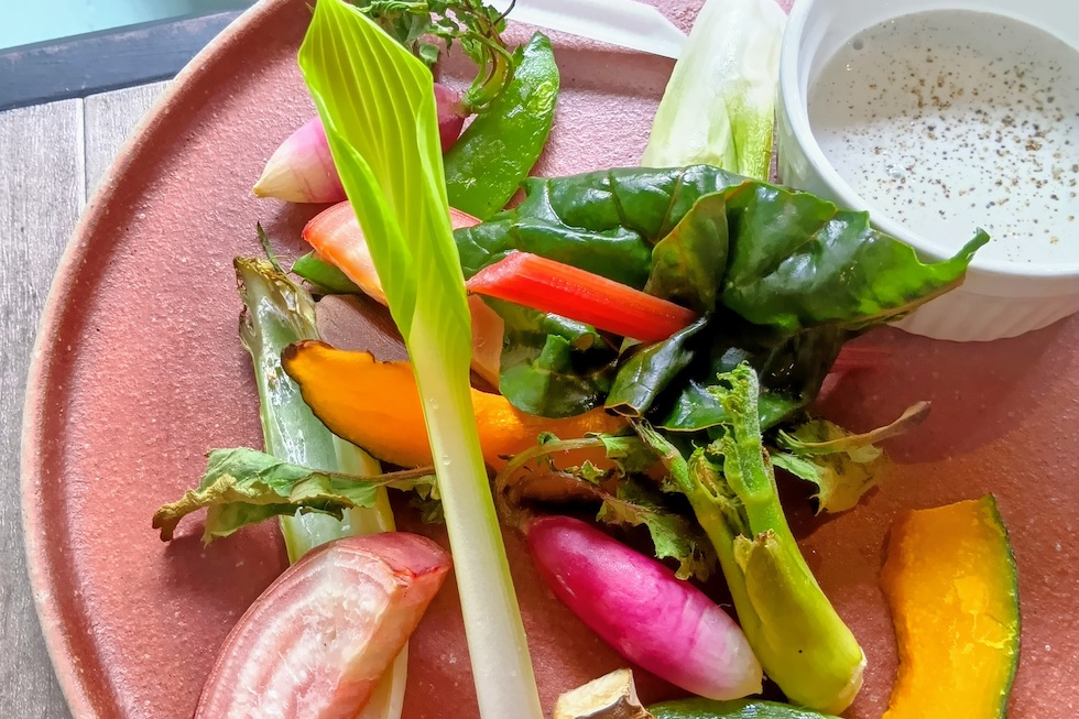 有機野菜を中心にした、身体にやさしい料理